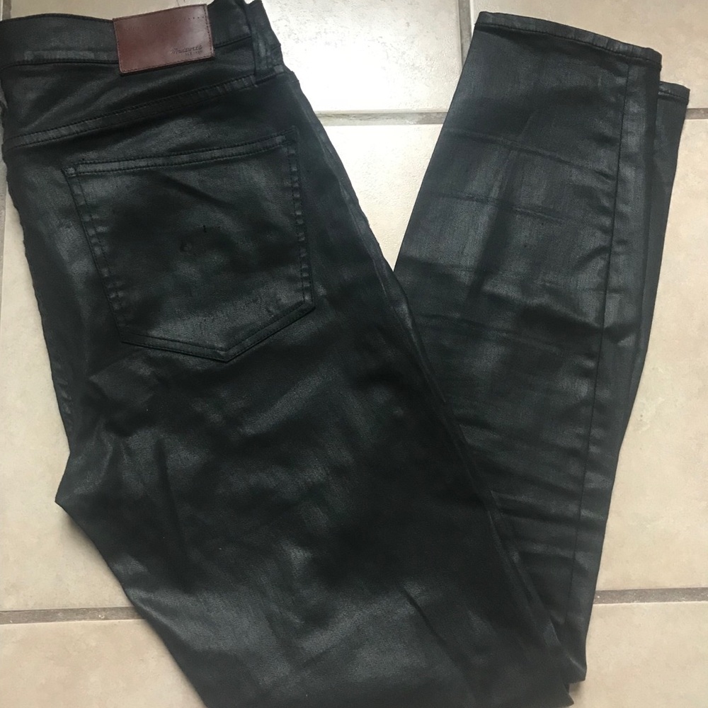 Madewell Skinny Skinny Coated Jeans
